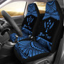 Kosrae Polynesian Custom Personalised Car Seat Covers - Pride Blue Version