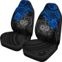 Samoa Car Seat Covers - Samoa Coat Of Arms Blue Turtle Hibiscus