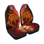 Northern Mariana Islands Custom Personalised Car Seat Covers - Tribal Tuna Fish