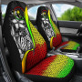 Chuuk Micronesian Car Seat Covers Reggae - Turtle With Hook
