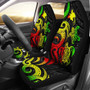 Papua New Guinea Car Seat Covers - Reggae Tentacle Turtle