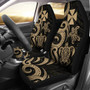 Wallis and Futuna Car Seat Covers - Gold Tentacle Turtle