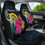 Vanuatu Polynesian Car Seat Covers - Tropical Flower