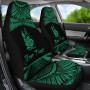 New Caledonia Polynesian Custom Personalised Car Seat Covers - Pride Green Version