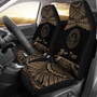 Palau Polynesian Custom Personalised Peisonalised Car Seat Covers - Pride Gold Version