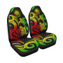 Federated States of Micronesia Car Seat Covers - Reggae Tentacle Turtle