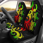 Pohnpei Micronesian Car Seat Covers - Reggae Tentacle Turtle