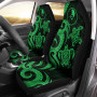 Yap Car Seat Covers - Green Tentacle Turtle