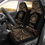 Samoa Polynesian Car Seat Covers - Pride Gold Version