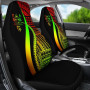 Fiji Car Seat Covers - Reggae Polynesian Tentacle Tribal Pattern Crest
