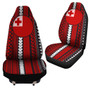 Tonga Polynesian Car Seat Cover - Tonga Flag