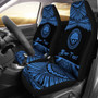 Federated States Of Micronesia Polynesian Custom Personalised Car Seat Covers - Pride Blue Version