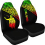 Hawaii Custom Personalised Car Seat Covers - Kamehameha King Polynesian Reggae Curve