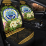 Federated States of Micronesia Car Seat Cover - Polynesian Gold Patterns Collection