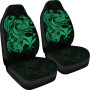 Hawaii Car Seat Covers - Green Kanaka Maoli Turtle