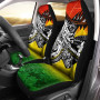 Tokelau Car Seat Cover - The Flow OF Ocean Reggae Color
