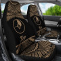 Yap Polynesian Car Seat Covers - Pride Gold Version