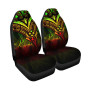 Kosrae State Car Seat Cover - Cross Style Reggae Color