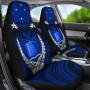 Tokelau Car Seat Covers - Tokelau Coat Of Arms Coconut Tree