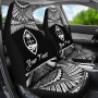 Guam Polynesian Custom Personalised Car Seat Covers - Pride White Version