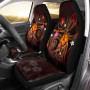 YAP Polynesian Personalised Car Seat Covers - Legend of YAP (Red)