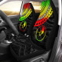 Yap Custom Personalised Car Seat Covers - Ginger Lei Pattern Reggae