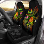 Pohnpei Polynesian Personalised Car Seat Covers - Legend of Pohnpei (Reggae)