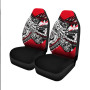 Wallis and Futuna Car Seat Cover - Tribal Jungle Pattern