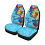 Nauru Custom Personalised Car Seat Covers - Tropical Style