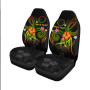 Cook Islands Polynesian Personalised Car Seat Covers - Legend of Cook Islands (Reggae)