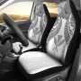 Hawaii Polynesian Car Seat Covers Pride Seal And Hibiscus White