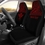 Hawaii Custom Personalised Car Seat Covers - Kanaka Maoli Polynesian Red Horizontal