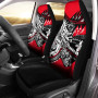 Kosrae State Car Seat Cover - Tribal Jungle Pattern