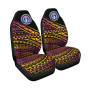 Northern Mariana Islands Car Seat Cover - Special Polynesian Ornaments