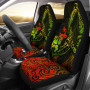 Hawaii Polynesian Car Seat Covers - Hibiscus Humpback Whale Reggae18