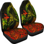 Hawaii Polynesian Car Seat Covers - Hibiscus Humpback Whale Reggae18