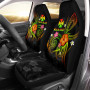 Wallis and Futuna Polynesian Personalised Car Seat Covers - Legend of Wallis and Futuna (Reggae)