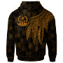 Vanuatu Personalised Hoodie - Polynesian Wings (Golden)