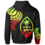 Guam Custom Personalised Hoodie - Guam Tatau Reggae Patterns