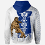 Guam Hoodie - Chamorro With Puntan Blue Color