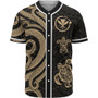Hawaii Baseball Shirt - Gold Tentacle Turtle