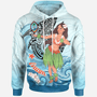 Guam Hoodie - Polynesian Girls With Shark