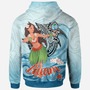 Guam Hoodie - Polynesian Girls With Shark