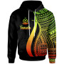 Vanuatu Hoodie Reggae - Tentacle Tribal Pattern