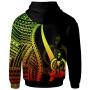 Vanuatu Hoodie Reggae - Tentacle Tribal Pattern