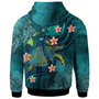 Tuvalu Hoodie - Turtle With Pattern