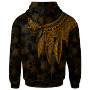 Tuvalu Hoodie - Polynesian Wings (Golden)