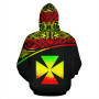 Wallis And Futuna Polynesian Hoodie Reggae