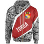 Tonga Polynesian Hoodie - Tonga Coat Of Arms Polynesian Tattoo