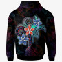 Yap State Hoodie - Plumeria Flowers Style